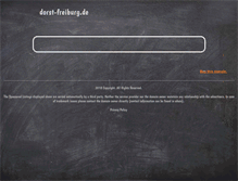 Tablet Screenshot of dorst-freiburg.de